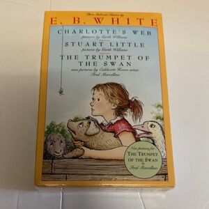 New E. B. White Box Set: Charlotte's Web, Stuart Little, The Trumpet of the Swan